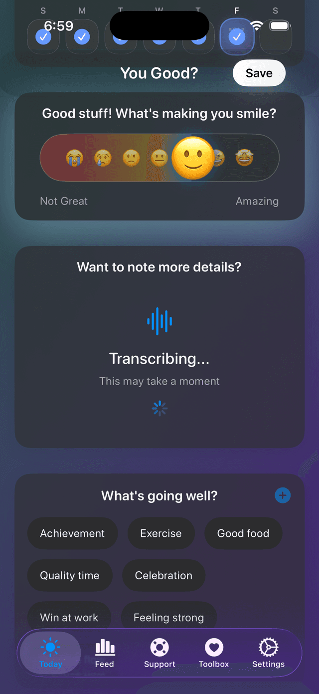 UGUD Voice Transcription